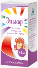 Elcar® Oral solution 300 mg/ml (25ml)